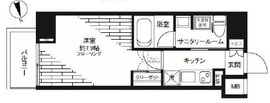 ステージグランデ芝大門 8階 間取り図