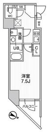 ALTERNA北品川 (オルタナ北品川) 406 間取り図
