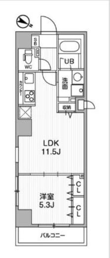 ALTERNA北品川 (オルタナ北品川) 501 間取り図