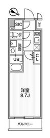 ALTERNA北品川 (オルタナ北品川) 804 間取り図