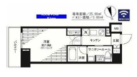 ステージグランデ芝大門 12階 間取り図