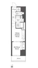 WORVE東京木場 311 間取り図
