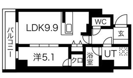 プレール・ドゥーク菊川 2階 間取り図