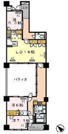 ロイヤルパークス豊洲 203 間取り図