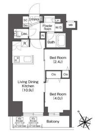 BluRock後楽園 601 間取り図