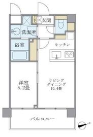 プレミアコンフォート西荻窪 102 間取り図