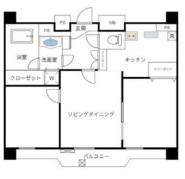 マイキャッスル渋谷JP 5階 間取り図