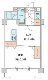 グランドパレス田町 3階 間取り図