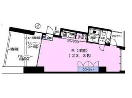 フォルマ白金 401 間取り図