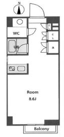 グランクリュー麻布 902 間取り図