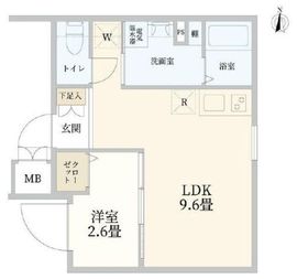 タスキSmart新中野 402 間取り図