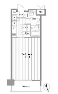 willDo清澄 421 間取り図