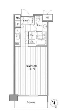 willDo清澄 519 間取り図