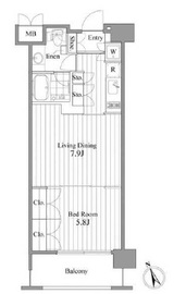 willDo清澄 707 間取り図