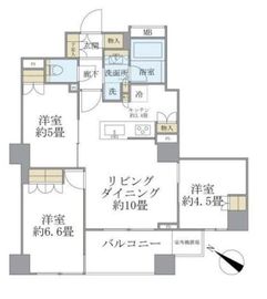 ルフォン不動前 2階 間取り図