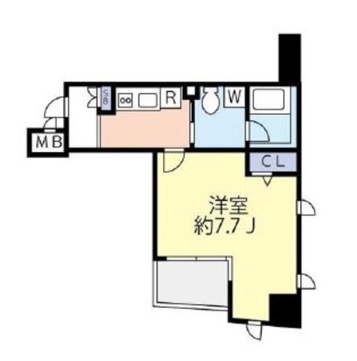 グランヴァンデュヴェール東京 4階 間取り図
