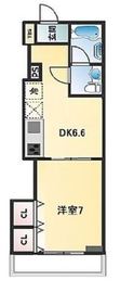 アパガーデンズ新宿戸山公園 1階 間取り図