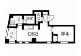 麻布台TSタワー 401 間取り図