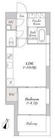 LUMIEC MEGURO (ルミーク目黒) 901 間取り図