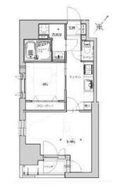 CASSIA錦糸町South Court (カッシア錦糸町サウスコート) 803 間取り図