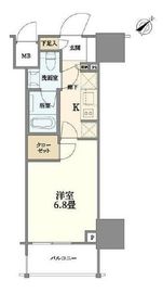 パークリュクス白金高輪 5階 間取り図