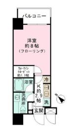 パークリュクス日本橋小網町mono 7階 間取り図