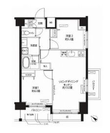 センテニアル王子神谷アネックス 1103 間取り図