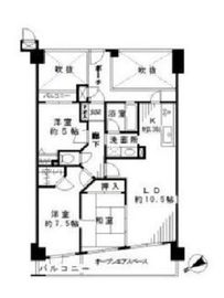 グランシティ目白台 5階 間取り図