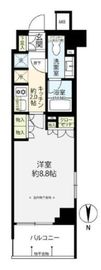 レジデンシャル池袋本町 4階 間取り図