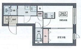 コンポジット清澄イースト 201 間取り図