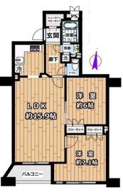 グラーサ中野アルティスト 3階 間取り図