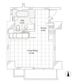 DOT (ドット) 1105 間取り図