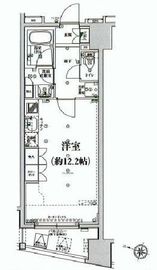 フォレシティ神田多町 8階 間取り図