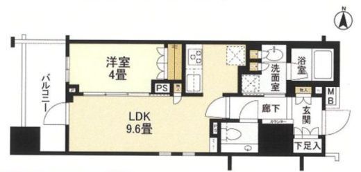 ブランズ練馬 3階 間取り図