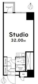 渋谷ホームズ 3階 間取り図