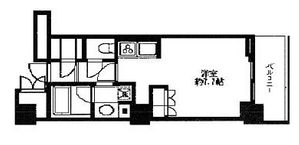 中目黒アリーナ 8階 間取り図