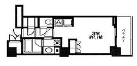 中目黒アリーナ 8階 間取り図