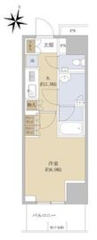 プレシス本駒込 5階 間取り図