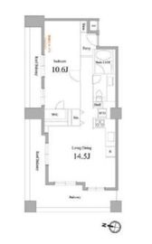 レグノ・セレーノ 4階 間取り図