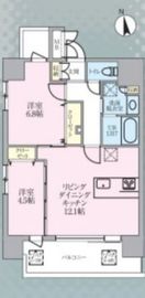 Ente Wille 南麻布 (エンテヴィレ南麻布) 502 間取り図