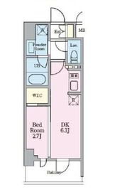 リビオメゾン木場 902 間取り図