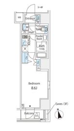 グランジット大手町 801 間取り図