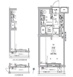 RELUXIA西馬込 (リルシア西馬込) 4階 間取り図