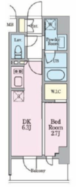 リビオメゾン木場 503 間取り図