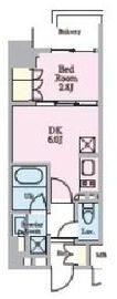 リビオメゾン木場 908 間取り図