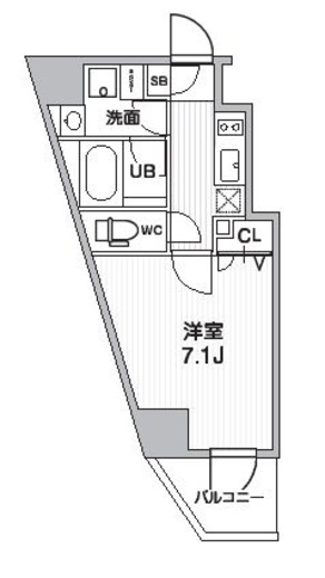 ALTERNA東池袋 (オルタナ東池袋) 312 間取り図