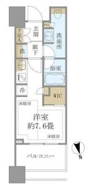 白金ザ・スカイ 11階 間取り図