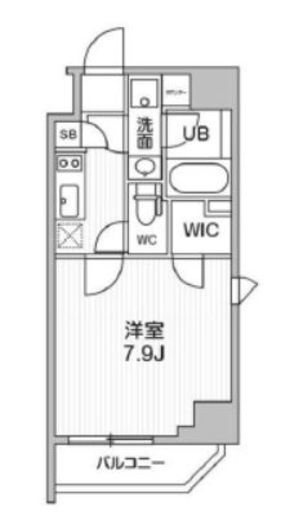 ALTERNA東池袋 (オルタナ東池袋) 707 間取り図