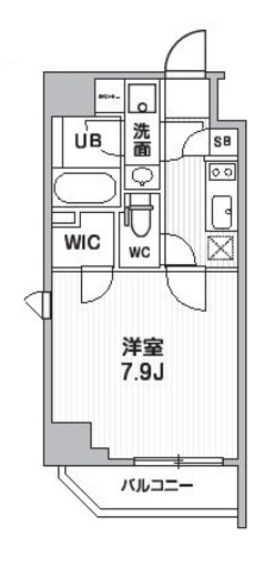 ALTERNA東池袋 (オルタナ東池袋) 406 間取り図