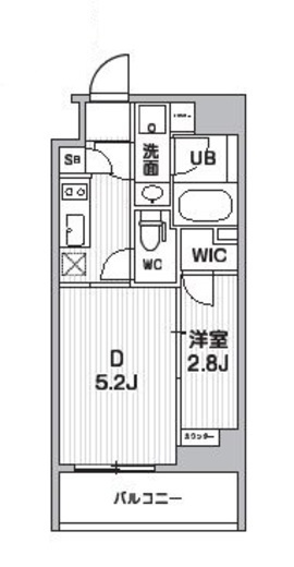 ALTERNA東池袋 (オルタナ東池袋) 601 間取り図